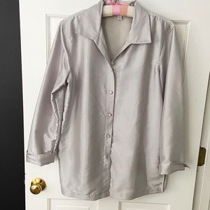 Silver Dressy Shirt